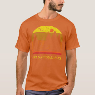 Zion Nationalpark Retro Vintage T-Shirt