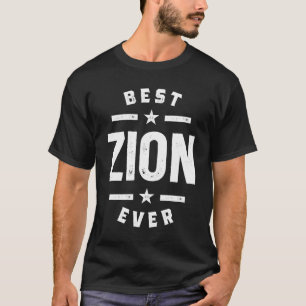 Zion Personalised Name Birthday Gift T-Shirt