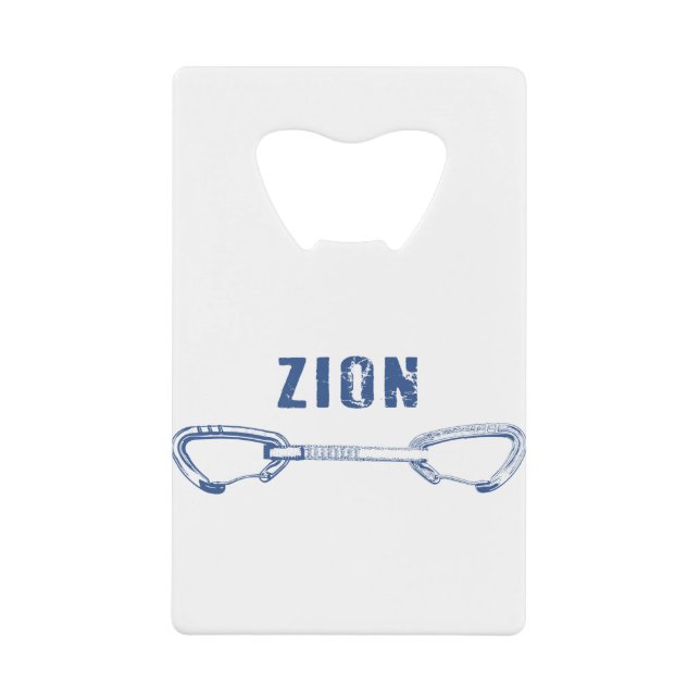 Zion Rock Climbing Quickdraw (Front)