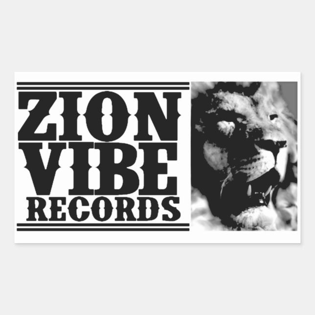 ZION VIBE LION Sticker (Front)