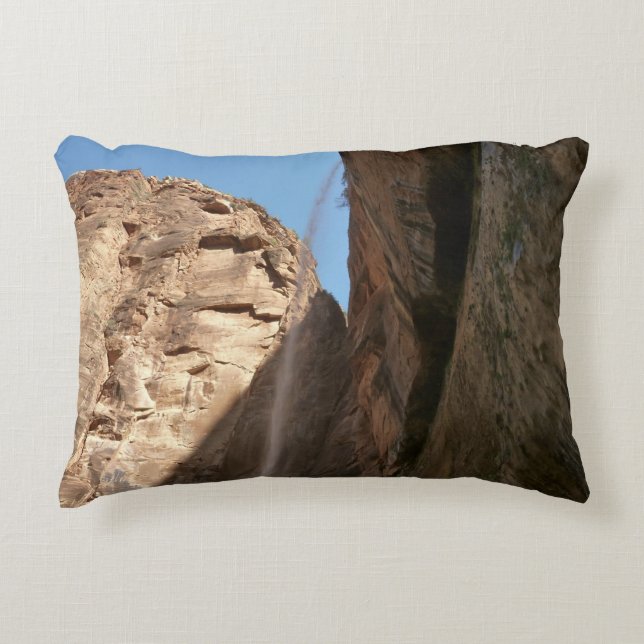 Zion's Weeping Rock at Zion National Park Decorative Cushion (Front)