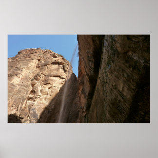 Zion's Weeping Rock at Zion National Park Poster
