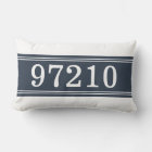 Zip Code Blue White New Home Housewarming
