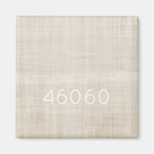Zip Code New Home Moving Office Neutral Realtor Magnet