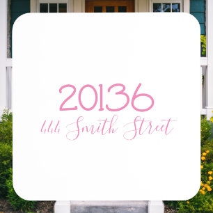 Zip Code Street Address Personalised Coaster