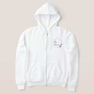 Zip Hoodie with Author Logo
