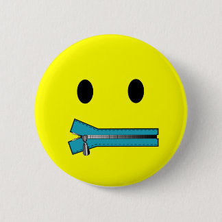 'zip it FACE PIN