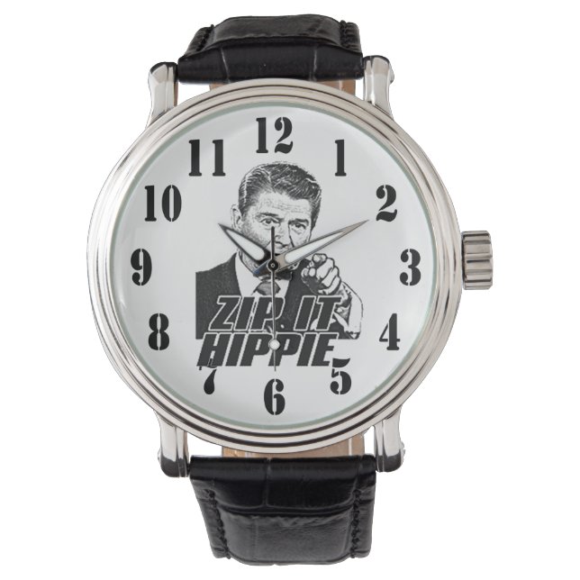 ZIP IT HIPPIE WATCH (Front)