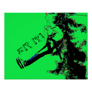 Zip IT! - Zipline Rider Poster