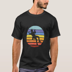 Zip Line Retro Vintage Zipliner For Ziplining T-Shirt