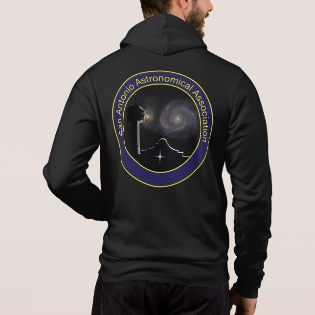 Zip Up Canvas Hoodie (Back)