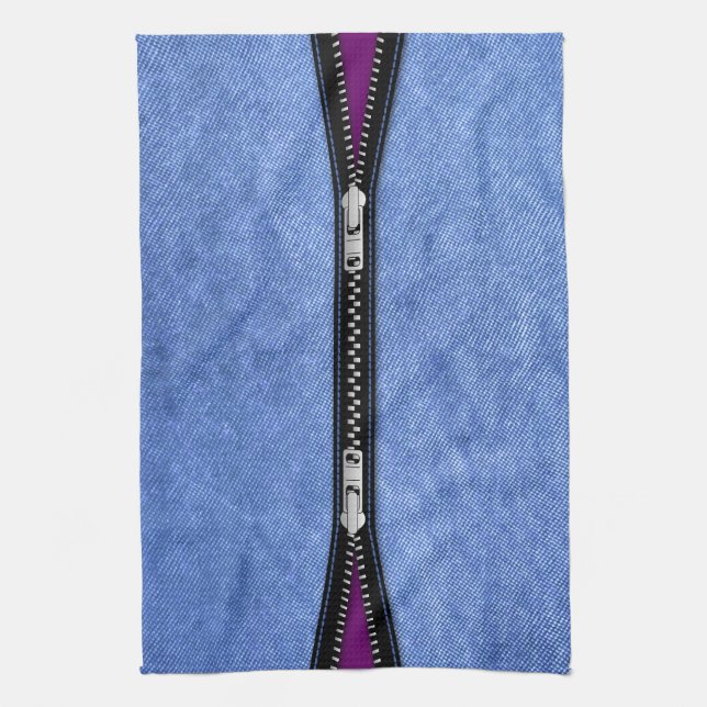 zip-zip it tea towel (Vertical)
