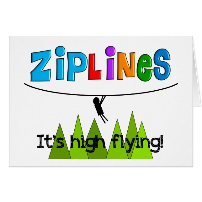 ZipLine Lovers Gifts (Front Horizontal)