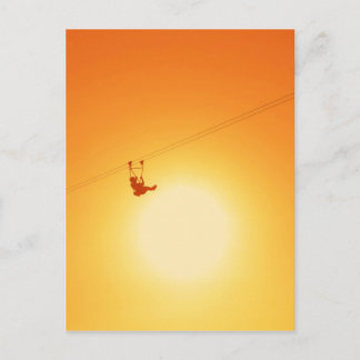 zipline postcard
