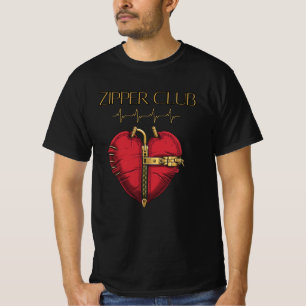ZIPPER CLUB, heart transplant, open heart surgery T-Shirt
