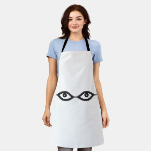 Zipper Eyes Apron