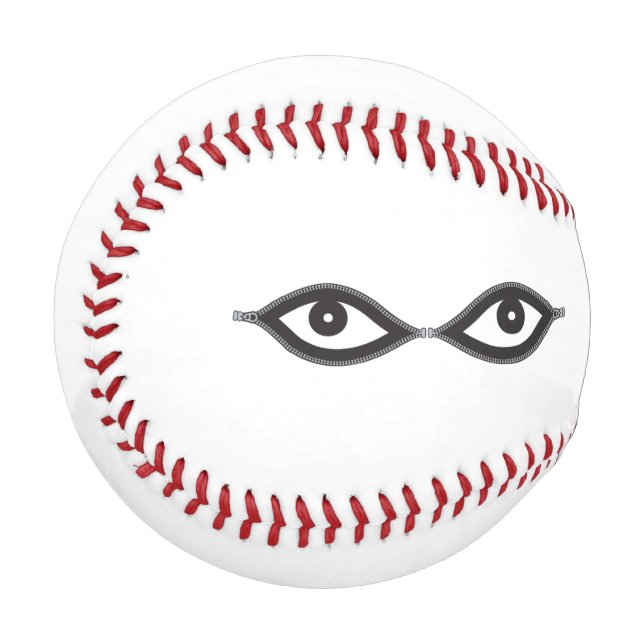 Zipper Eyes Baseball (Front Left)