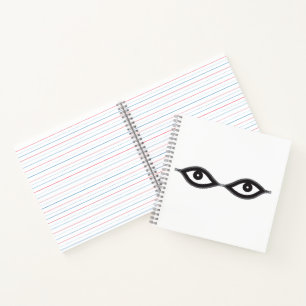 Zipper Eyes Notebook
