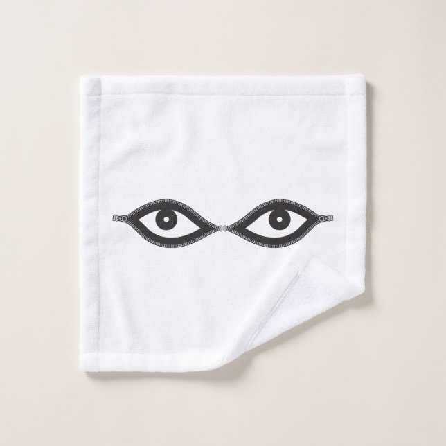 Zipper Eyes Wash Cloth (Wash Cloth)