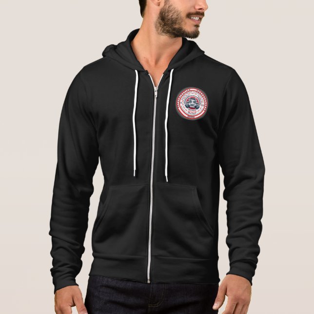 Zipper Hoodie With Logo (Front)