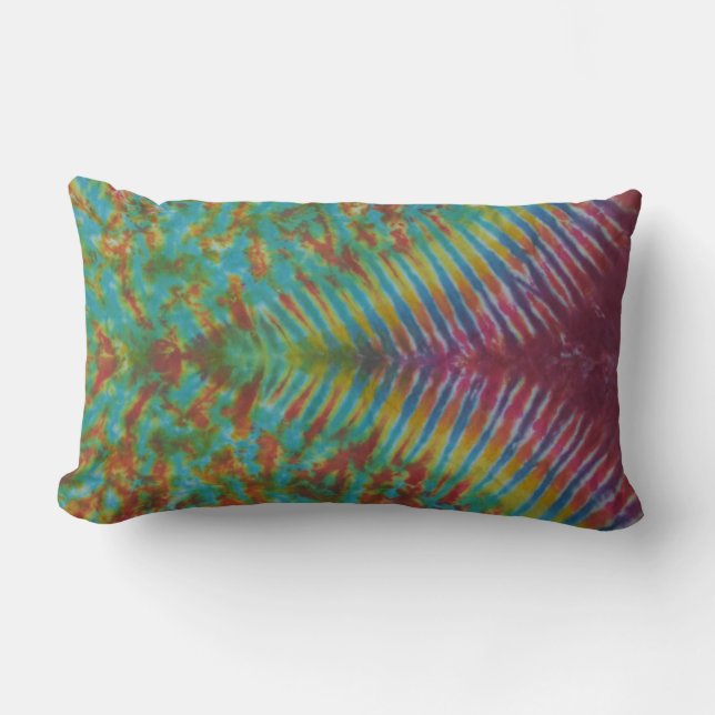 Zipper Tie Dye Throw Pillows (Front)