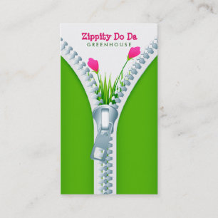 Zippity Do Da Greenhouse Nature Business Card