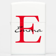 Zippo Lighter CUSTOM NAME "EMMA"