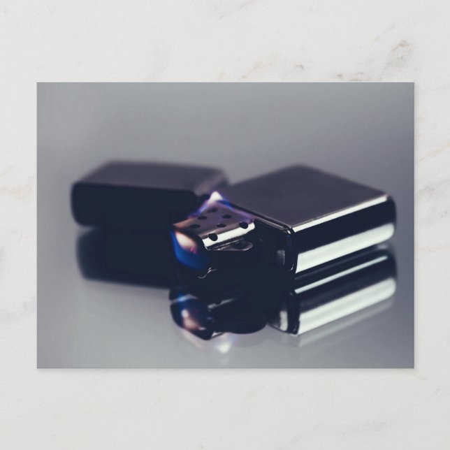 Zippo lighter. Fine art Postcard (Front)