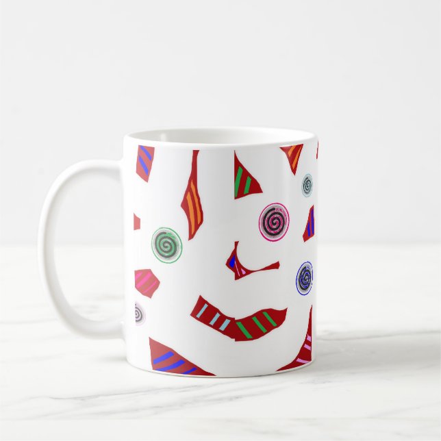 Zippy Doo Dah patterns seen is not forgotten ! Coffee Mug (Left)