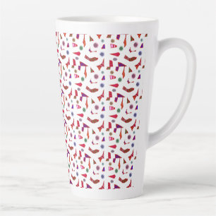 Zippy Doo Dah patterns seen is not forgotten ! Latte Mug