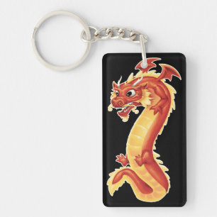 Zippy Dragon Key Ring