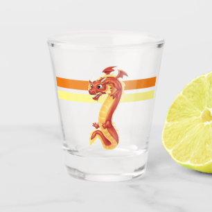 Zippy Dragon Shot Glass