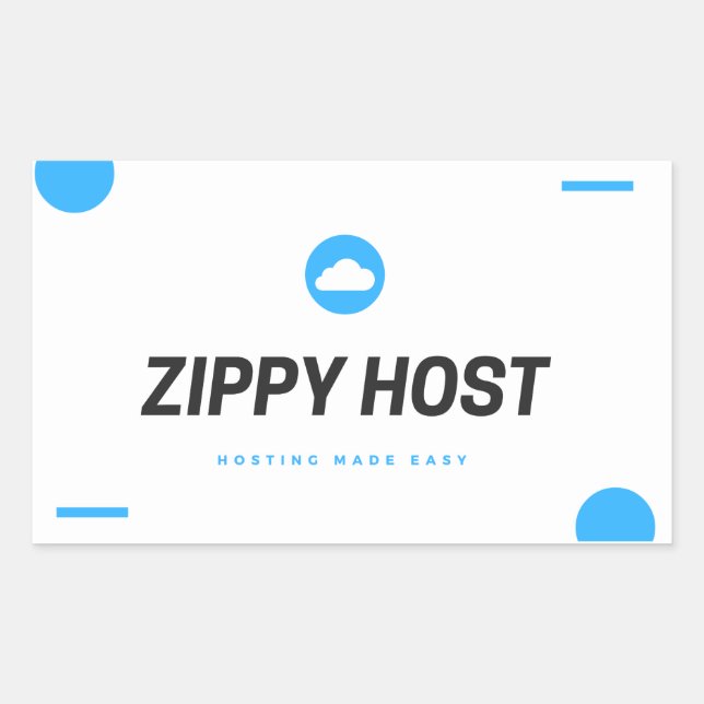 Zippy Host Sticker (Front)