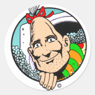 Zippy the Pinhead Classic Round Sticker
