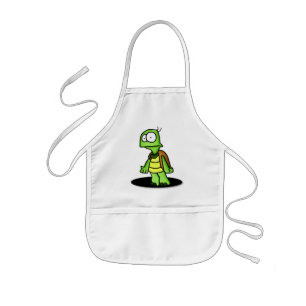 Zippy the Turtle Apron Kids Apron