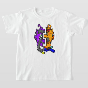 Zippy Trippy Alien Dazs 2-Face Ha/Old k T-Shirt