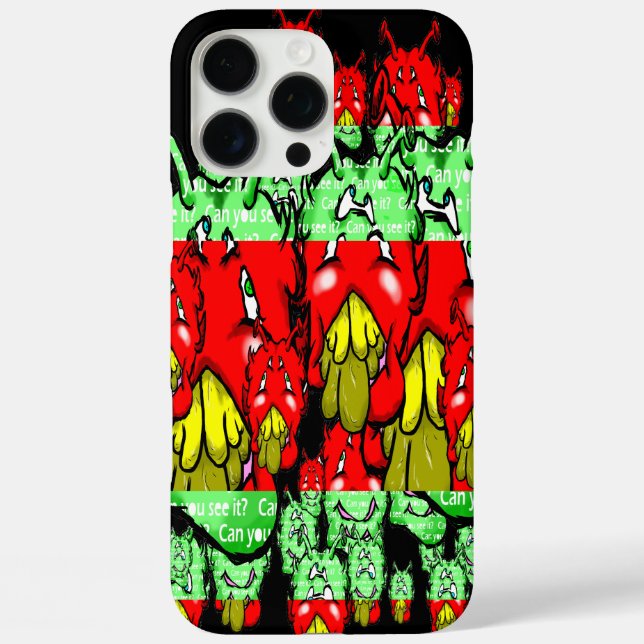 Zippy Trippy Alien Dazs Case-Mate iPhone Case (Back)