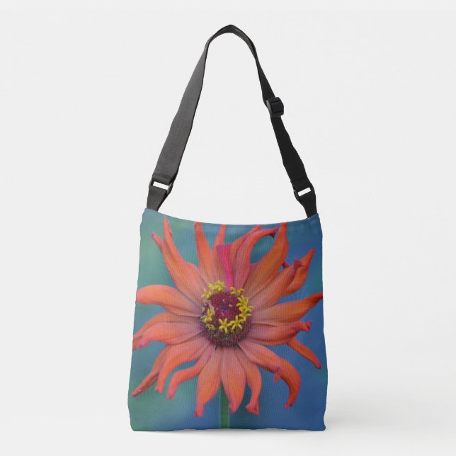 Zippy Zinnia Crossbody Bag (Front)
