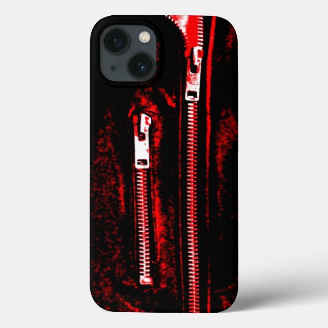 Zips Red print  Case-Mate iPhone Case (Back)