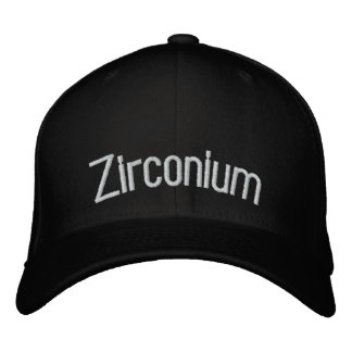 Zirconium Embroidered Hat