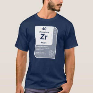 Zirconium (Zr) T-Shirt