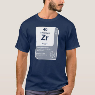 Zirconium (Zr) T-Shirt