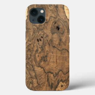 Ziricote (faux) Finish iPhone 13 Case
