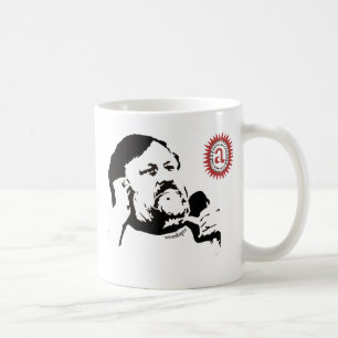 Zizek and the Objet Petit a Woodcut Coffee Mug