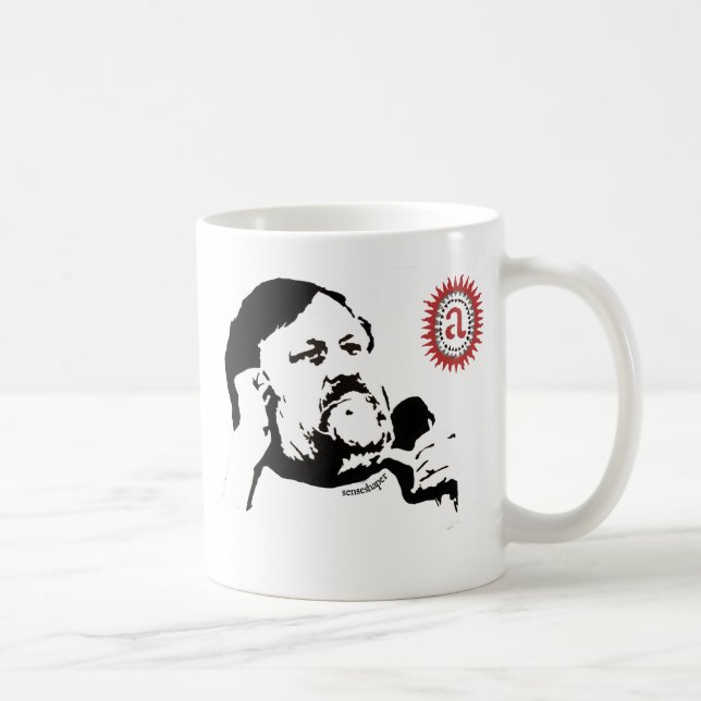 Zizek contemplating the objet petit a: The T-shirt Coffee Mug (Right)