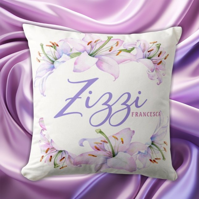 Zizzi Personalised Italian Gift for Auntie Cushion (Creator Uploaded)