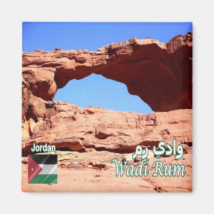 zJO018 desert WADI RUM, Jordan, Asia, Magnet