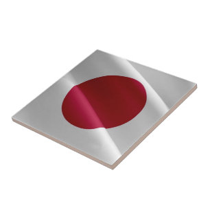 zJP002 japanese waving FLAG Japan, Tile