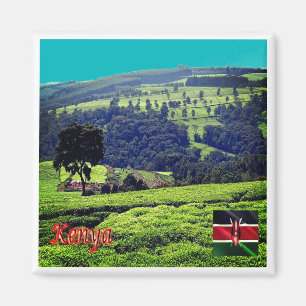 zKE004 KENYA, Panorama, Africa, Fridge Magnet