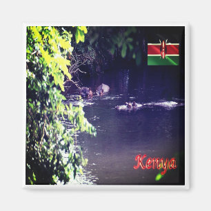 zKE011 KENYA Panorama, Africa, Fridge Magnet